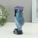 Figure "Wise Eagle" 15x6cm, gray-blue