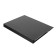 Folder for thesis (without inscription), boumville, scallops/suture, without paper, black color (capacity up to 300 sheets)