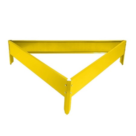 Galf flowerbed, 70 × 15 cm, yellow, “Terpion”, Greengo-7