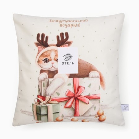 Case on the pillow of Ethel "Micper Gifts", 40*40 cm, 100 p/e, velor-5