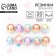 Baby hair gum with decoration "Pies", color mix
