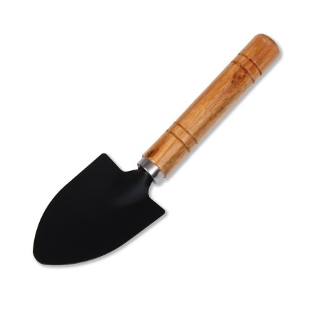 Набор садового инструмента, 3 предмета: рыхлитель, 2 совка, длина 20 см, деревянные МИКС ручки, Greengo-1