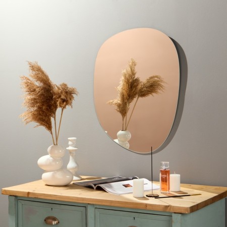 Wall mirror, rotary, 50x63 cm, with 3 plates