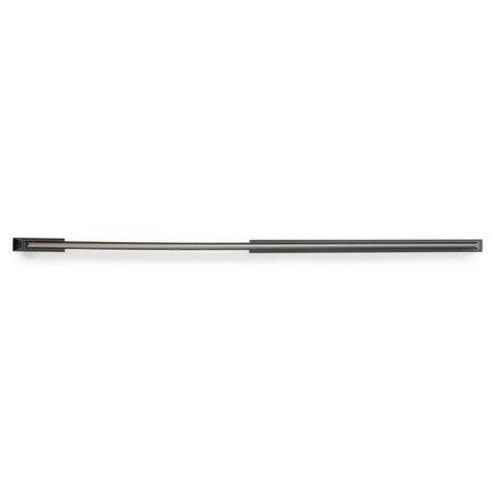 Cappio bracket handle, aluminum, m/o 448 mm, black color with gray insert-5