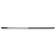Cappio bracket handle, aluminum, m/o 448 mm, black color with gray insert