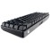 Keyboard Bespr. Mean. Gembird KBW-G500L, BT 5.0/2.4GHz, met, overpass Outemu Blue, 68 cl 108145