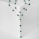 Beads Shar No. 8 “Malachite” tie, 60 cm