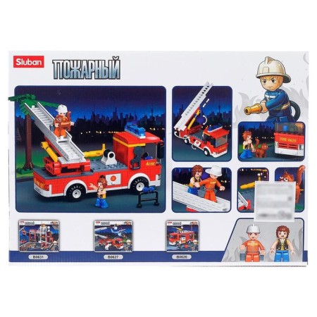 Designer "Fire machine with a staircase", 269 parts-3
