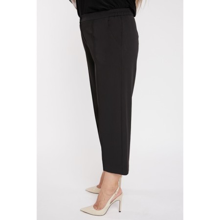 Female trousers, size 64, black color-5