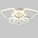 Causteen with DND "Assant" LED 80W 3 modes 3000-6000k white 63x66x8 cm Bayerlux