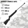 Pneumatic rifle "Borner Chance Safe" cal. 4.5 mm, 3 j, bed - plastic, up to 140 m/s
