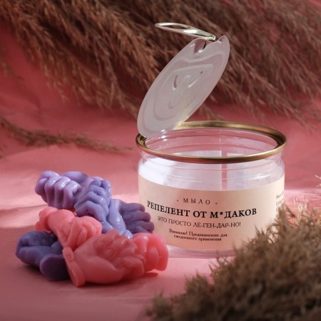 A set of soap in the bank "Repellant from M*Dakov"-1