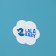 Container for storing toys on wheels 57 liters "Follow Me", color Blue bell