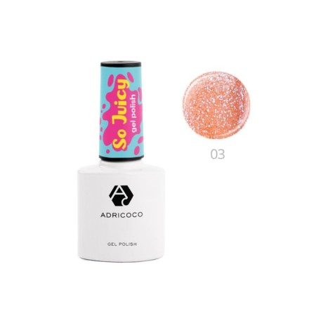 Gel polish Adricoco So Juicy, No. 03 Karamel Sauer, 8 ml