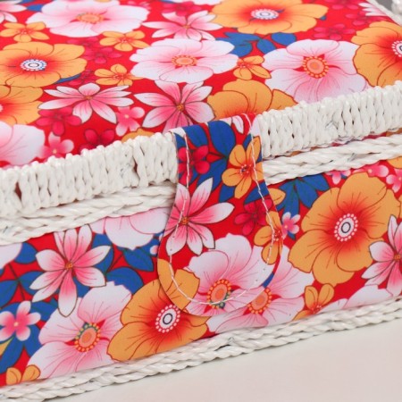 Casket for needlework "Japanese garden" 18x12x9.5 cm-1