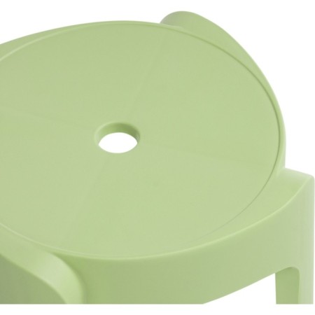 Stool BOVEL Plastic, green 36x36x45 cm-4