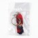 Key keychain "Girl", 10.5 x 2 cm