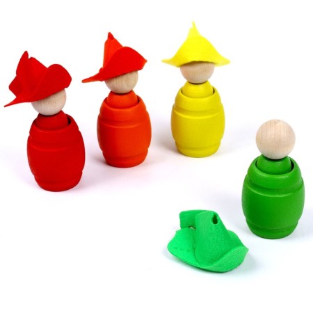 Sorter "Guys in the Hats", 4 colors