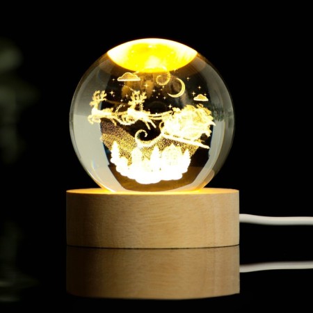 Lamp "New Year", diam. 6 cm-5