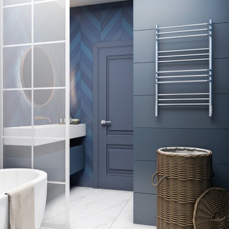Terminus heated towel rail "Prato" P12, 500x1000 mm, chrome-2