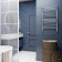 Terminus heated towel rail "Prato" P12, 500x1000 mm, chrome