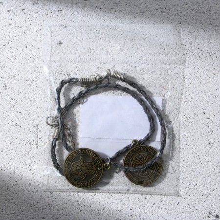 Bracelet Talisman New Year's "amulet", for the New Year, mix, length 24 cm.-5
