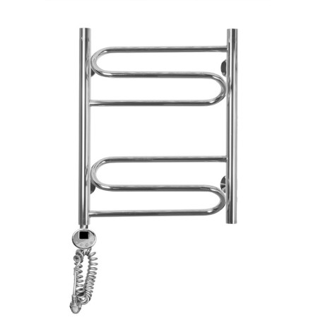 Domoterm electric heated towel rail "Ophelia" P6, 400x500 mm, left, chrome-1