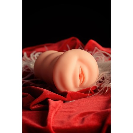 The masturbator is realistic with the vibration of Kokos Three Sisters Virgin, TPR, bodily, 18 cm-9