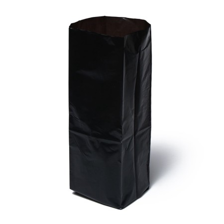 Package for seedlings, 10 l, 14 × 45 cm, polyethylene 120 μm thick, with perforation, black, Greengo-5