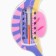 The thermometer for the bathroom "seahorse", color mix