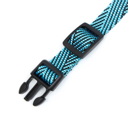 Collar "Kubel", Osh up to 37 cm, width 1.5 cm, blue-3