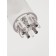 Massager d/head with the reservoir D2.7*5.5cm 5ml measuring scale plastic K/box QF