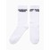 Male socks "Mandarin to my mouth", white color, rr 41-45