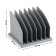 SORRER - stand for magazines and papers, team, 6 departments, gray