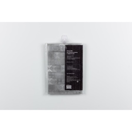 Bath curtains Meiwa Gravity 182x182 cm, PVC, transparent-7