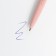 Gift handle with a “cool teacher”, metal, blue paste, 1.0 mm