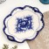 Tray "Julia", Gzhel, porcelain, 29x21 cm