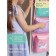 Pockets in the Sadik "Unicorn", 83x24 cm, for a children's cabinet, pink