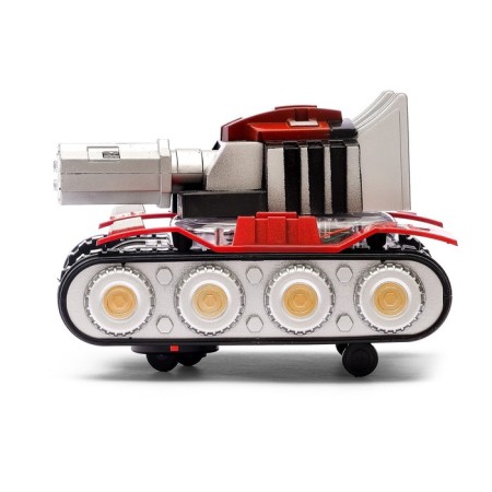 Artillery tank, with a gun, light and sound effects, works from batteries, mix color-2
