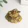 NECKE Polystone for bronze "Zhabas with a coin" 4.5x4x4x4 cm