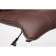 Zero eco-leather chair, brown 36-36