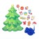 New Year's toy. Lacing "New Year! Elegant Christmas tree "