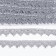 Braid silver, 2.7 cm, in a roll 10 m