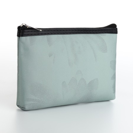 Cosmetic bag simple charm, 20*3*12, lightning departure, green