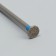 Diamond cutzes for manicure "reverse cone", medium grain, 5.5 × 3 mm, in a plastic case