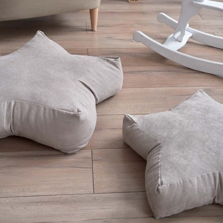 Decorative pillow "Starc", size 55x55x12 cm, color light gray-2