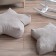 Decorative pillow "Starc", size 55x55x12 cm, color light gray