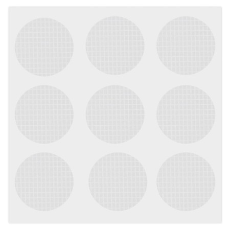 Adhesive circles bilateral, diameter 22 mm, acrylic base, 36 pcs., Brauberg-4