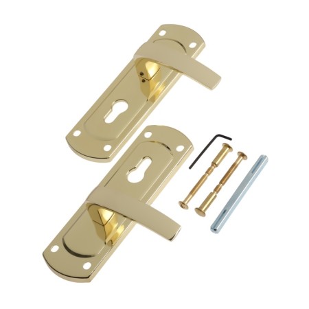 Lockland 002 strap handles, m/o 55 mm, color gold-4