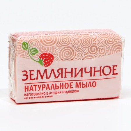 Toilet soap natural "strawberry" 160 g